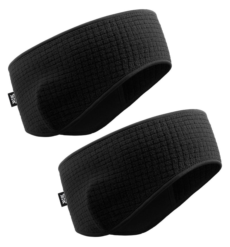 SUNMECI Lightweight Soft Fleece Headband - Breathable Ear Muffs for Men Women in Winter Running Cycling Ski Comfortable Warm for Clod Weather Sports - Image 1